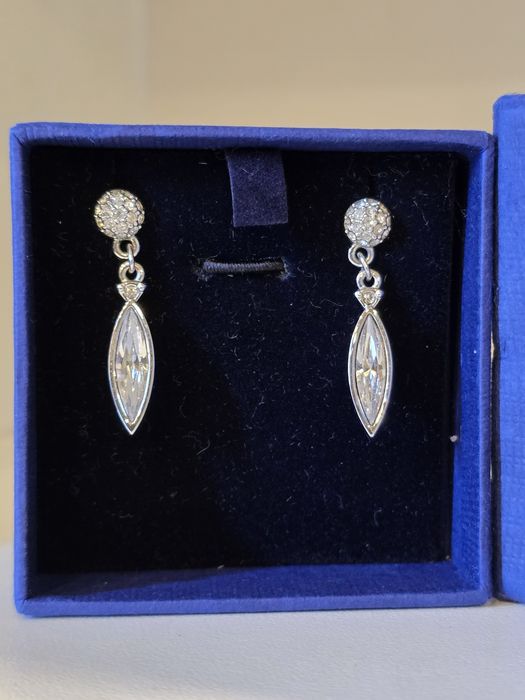 Swarovski оригинални дамски висящи обеци