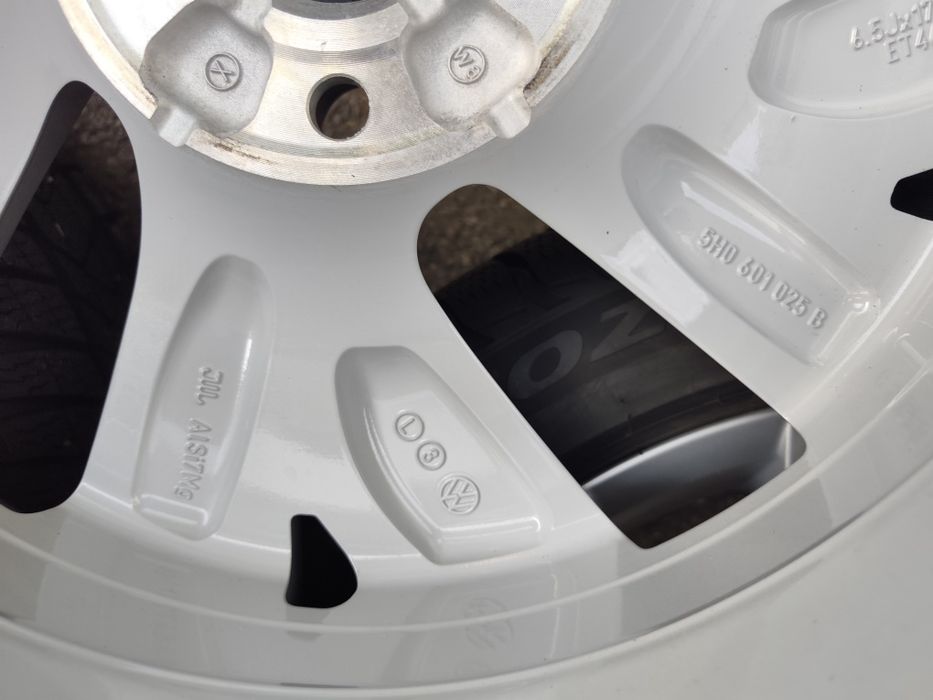 17" оригинални алуминиеви джанти за Vw Golf 7 8, Audi A3, Skoda..