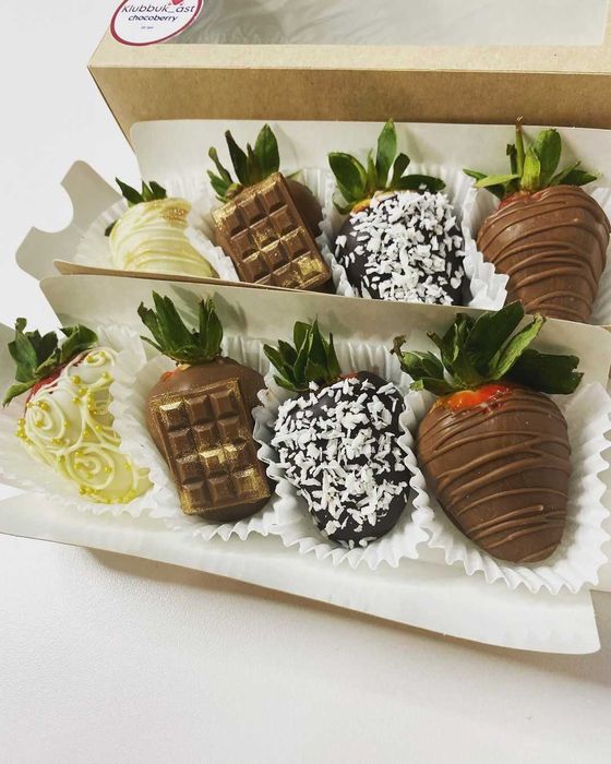 Клубника в Шоколаде / клубника / букеты