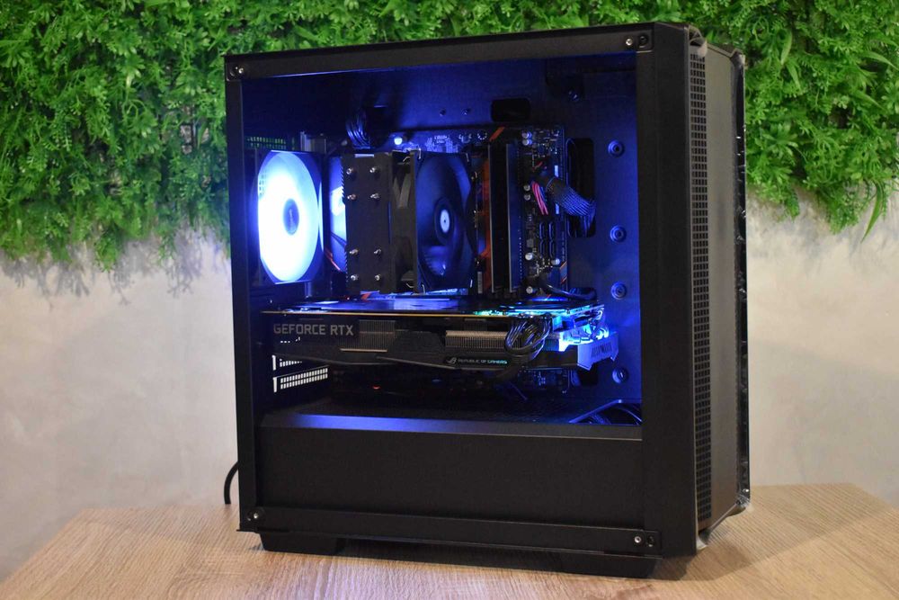 Геймърски Компютър Intel i5 9600K | RTX 2070 Strix | 16GB RAM | 256GB Ssd