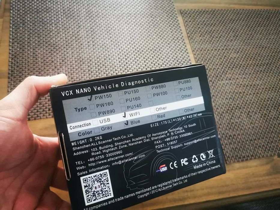 Diagnoza noua VXDIAG VCX NANO IDS wifi FORD Mazda tester auto