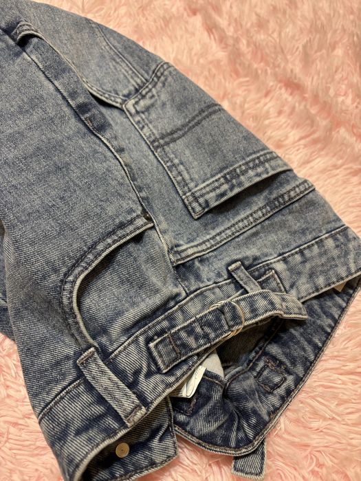 Дамски широки дънки