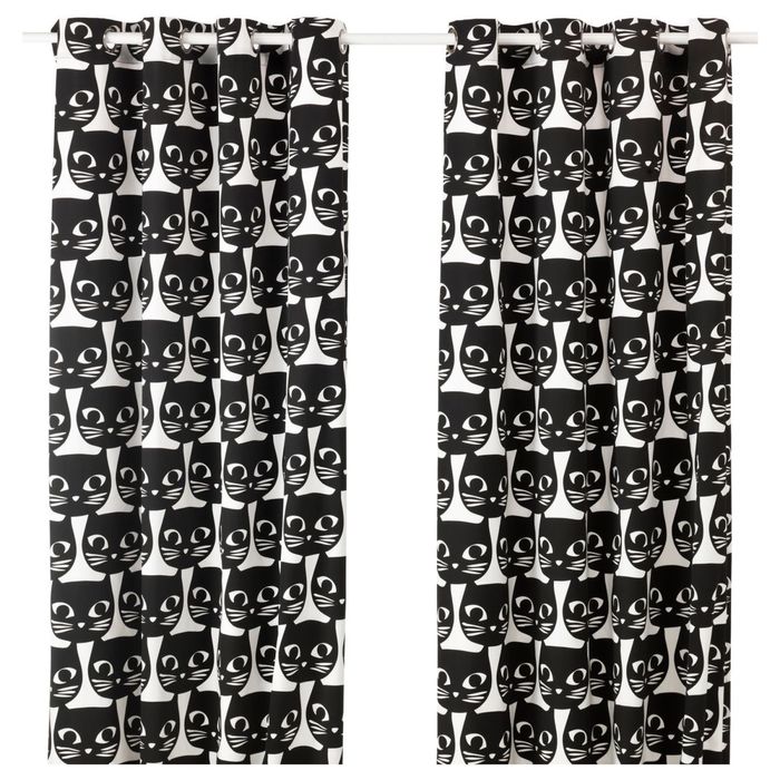 Doua draperii Ikea 145x300cm