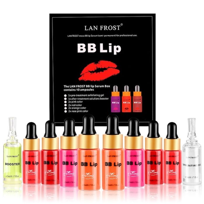 BB Lips Ampoule Serum Starter Set – Комплект за BB Lips (полуперманентно оцветяване на устни) бб липс