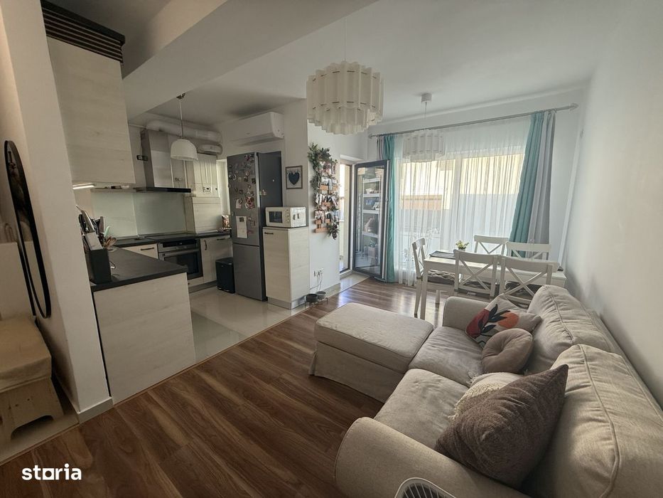 Apartament cu 3 camere, etaj 2, mobilat - Braytim