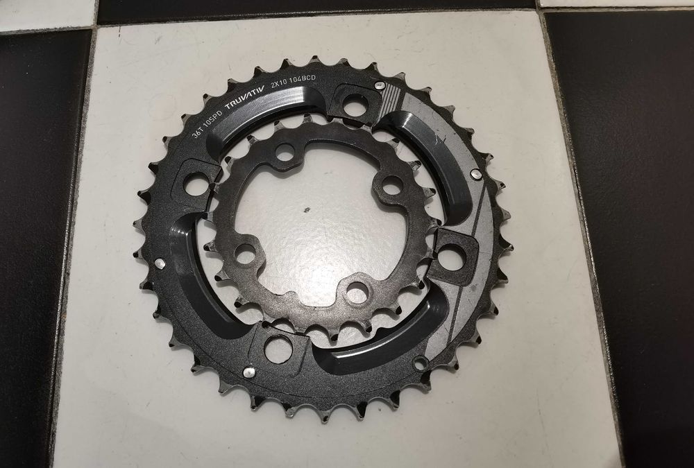 Плочи SRAM Truvativ 22Т, 36Т, 44T 104BCD