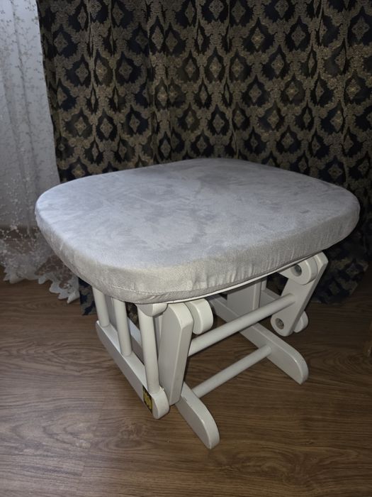 Tutti Bambini - Fotoliu reglabil alaptare + suport pentru picioare Alb