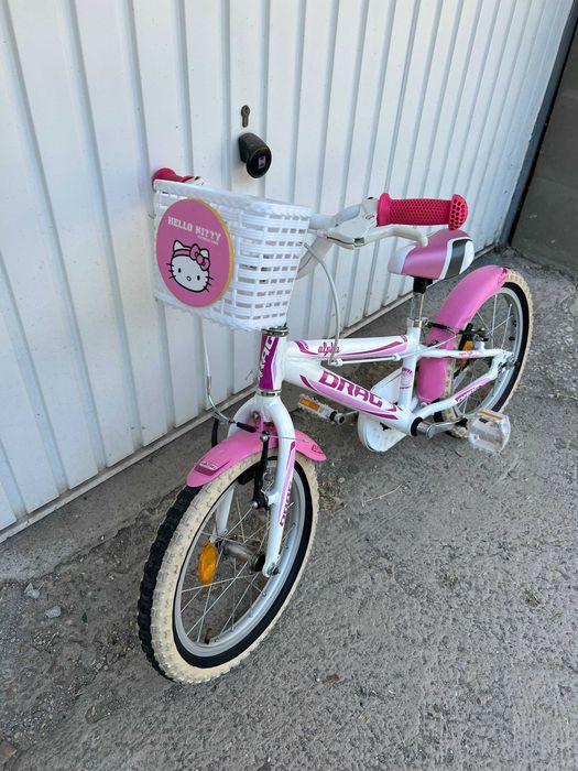 Колело за момиче DRAG kidfit alpha 16''
