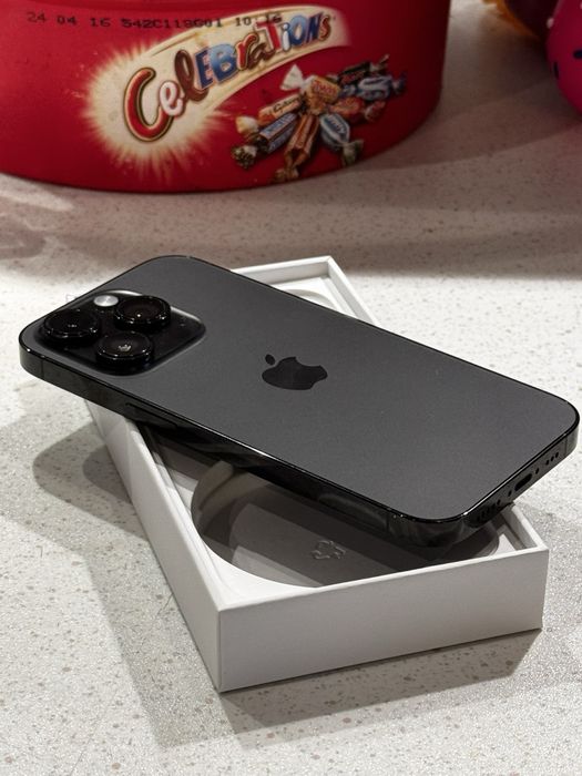 iPhone 14 Pro 128GB Black – Отличен, 88% Батерия.