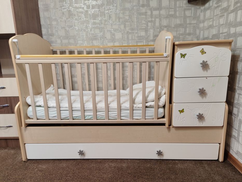 Детская кроватка трансформер