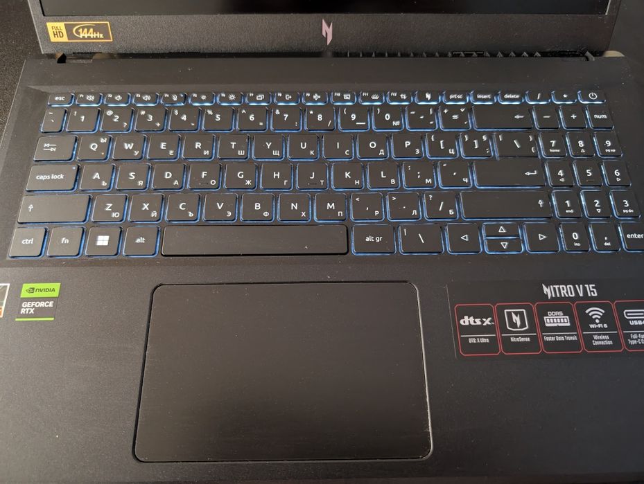 Acer ANV15-41-R8JX с процесор Ryzen 7 7735HS, 32GB RAM, 1TB SSD