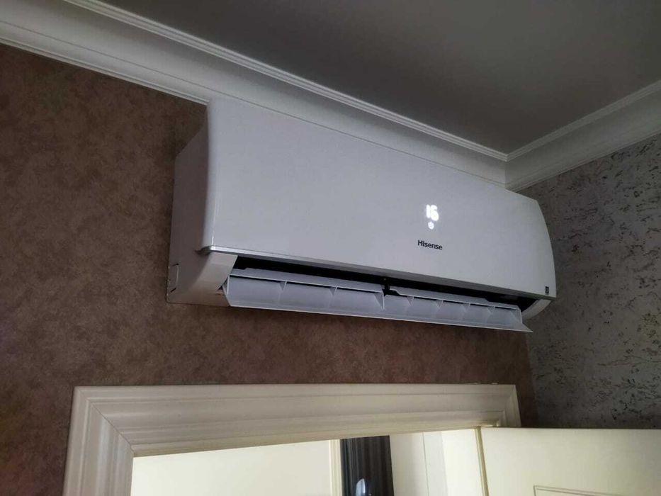 Konditsioner o‘rnatish “kalit topshirish” asosida, saranjom va toza