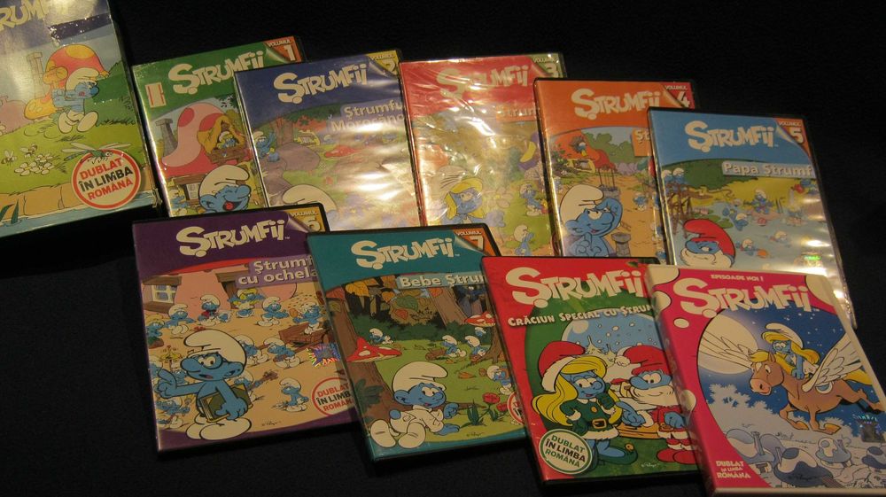 LOT 9 DVD desene animate/STRUMFII.8,3 ore distractie.