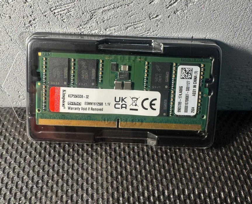 Memorie RAM Kingston 32GB DDR5 5600MHz SODIMM Laptop