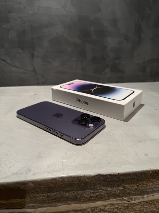 КАТО ЧИСТО НОВ Iphone 14 Pro 256 GB Deep Purple