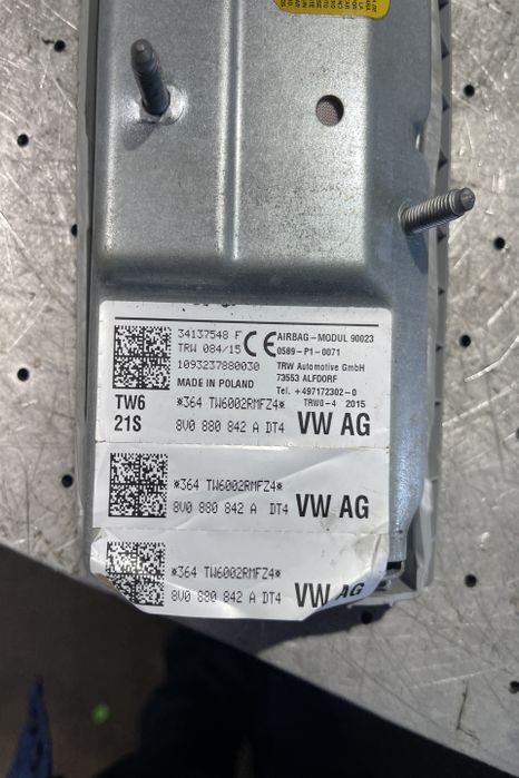 Airbag pasager 0589-P1-0071 Audi A3 8L