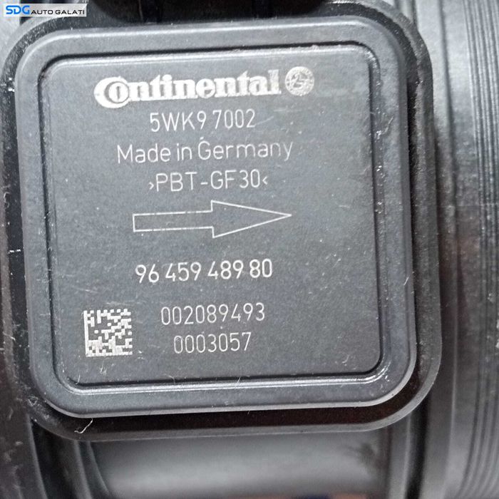 Debitmetru Aer Fiat Scudo 2.0 JTD 2007 - 2016 Cod 9645948980 5WK97002 [2876M]
