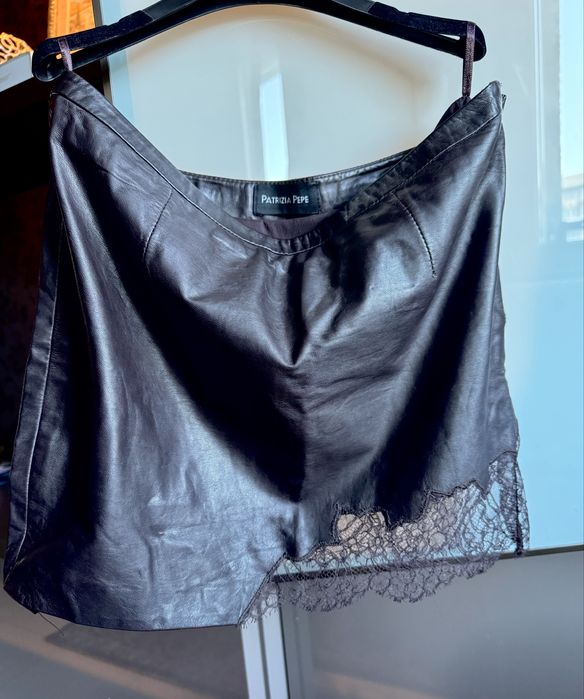 Дамска кожена пола Patrizia Pepe