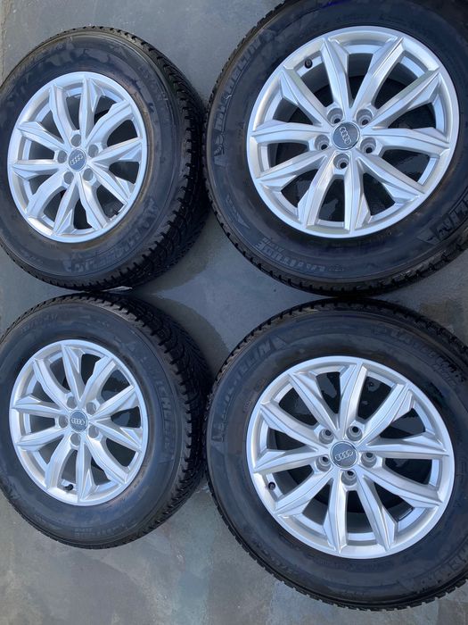 Jante originale Audi 17 cu anvelope de iarna