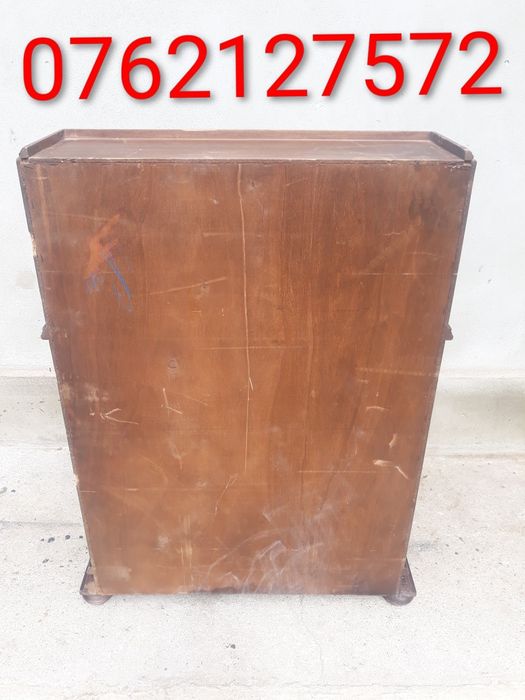 Secretar / Secretaire  Birou vechi, din lemn masiv