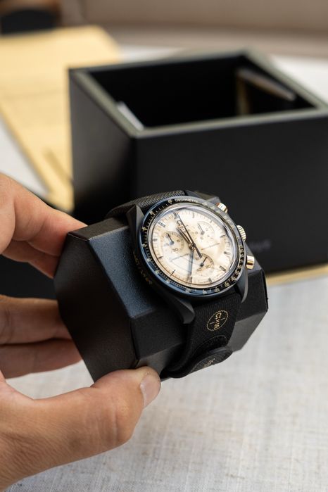 Omega x Swatch  MoonSwatch 1969 - Ediție Limitată cu 11g Aur 18K (Full Set, BNIB)