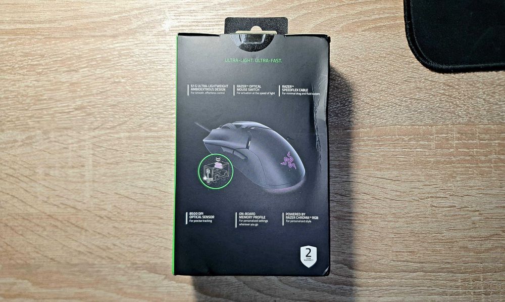 Mouse Gaming RAZER Viper Mini, 8500 dpi, negru