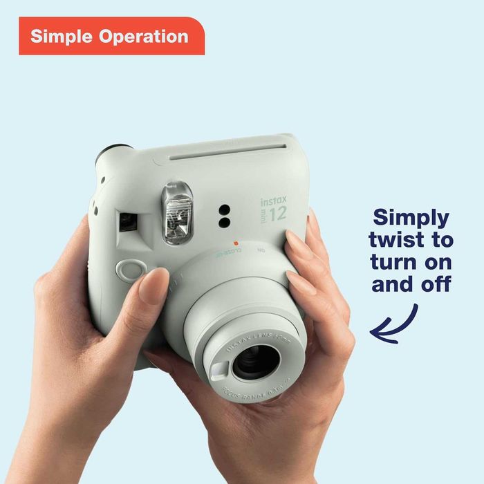 Fujifilm Instax Mini 12 Green Instant Camera | Нов | 24м Гаранция