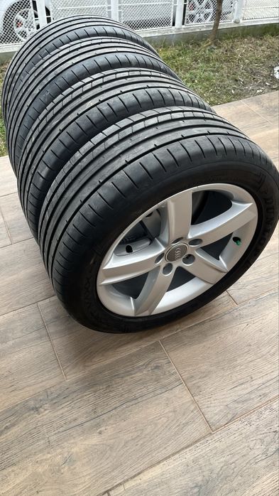 Jante R17 Audi originale/Jenți/Genți/Roți/Sliaj/Alu/Set/A3/A4/A6/Q3/Q5