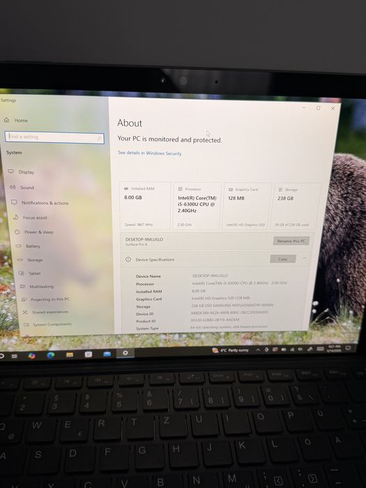 Tableta Microsoft Surface Pro 4