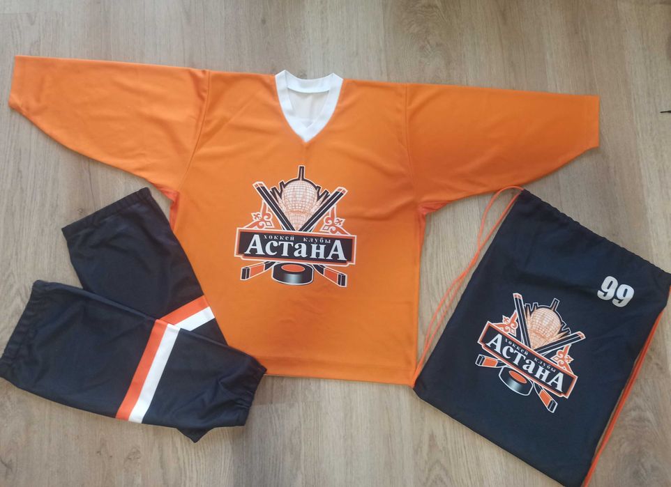 Хоккейные майка, гетры, сумка