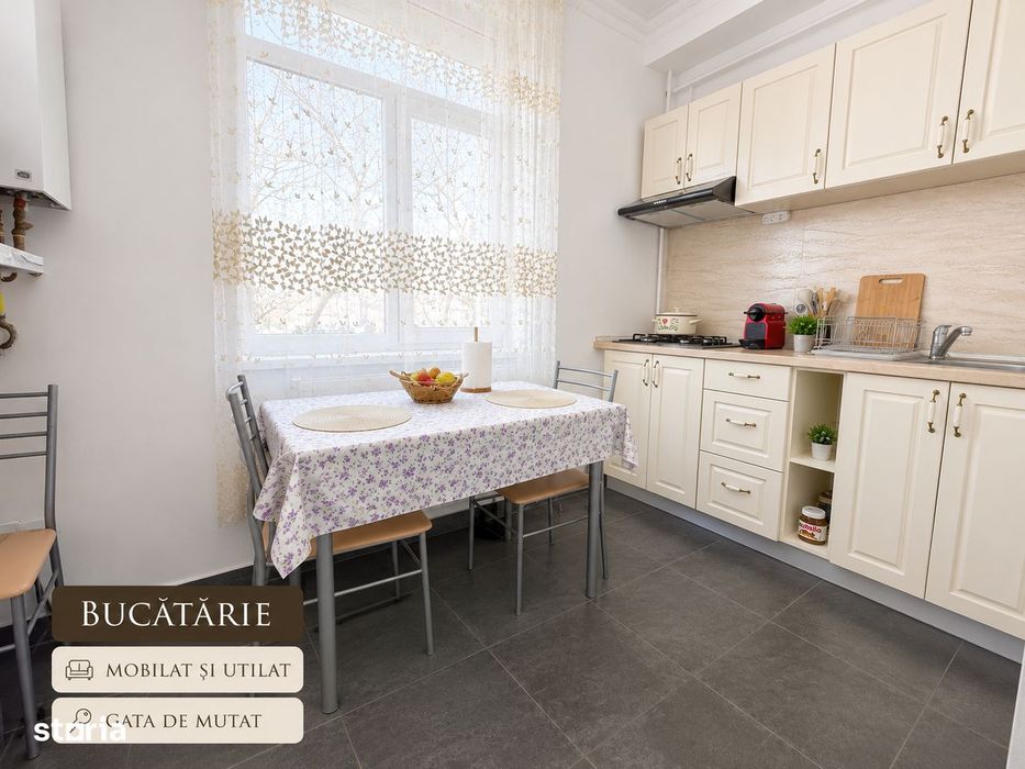 B-dul Mărășești - Parc Cancicov, Etaj 1, Renovat și Mobilat Modern