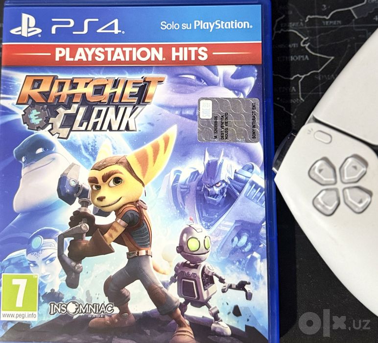 Диск на ps 4 Rachet&Clank (полностью на русском)