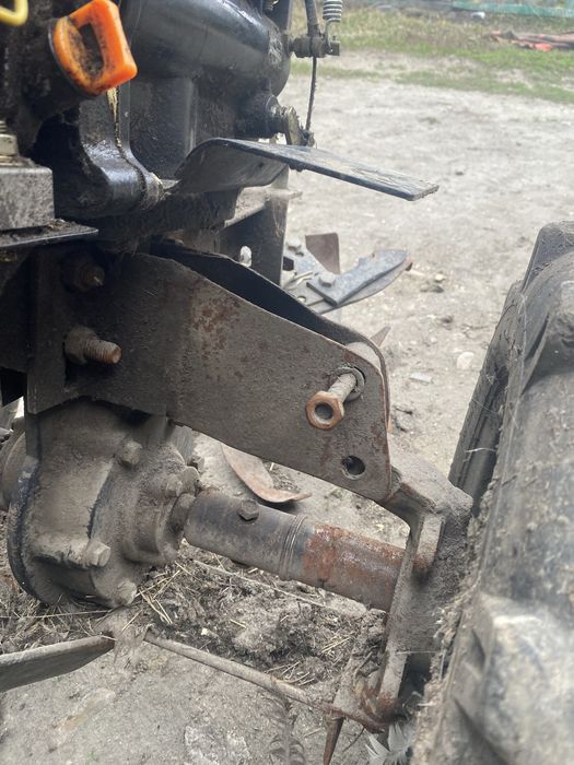 Мотоблок с прицепом