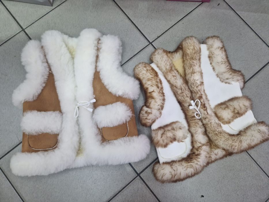 Vesta BLANA OAIE bundiță cojoc costum popular national tradițional