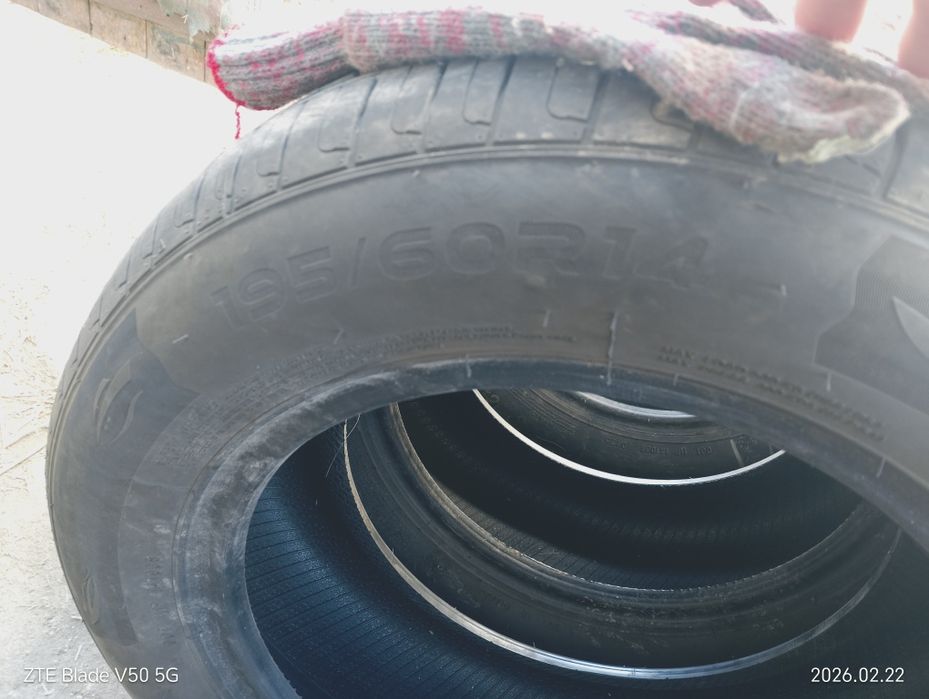 Продам резину летние, один сезон отездил.