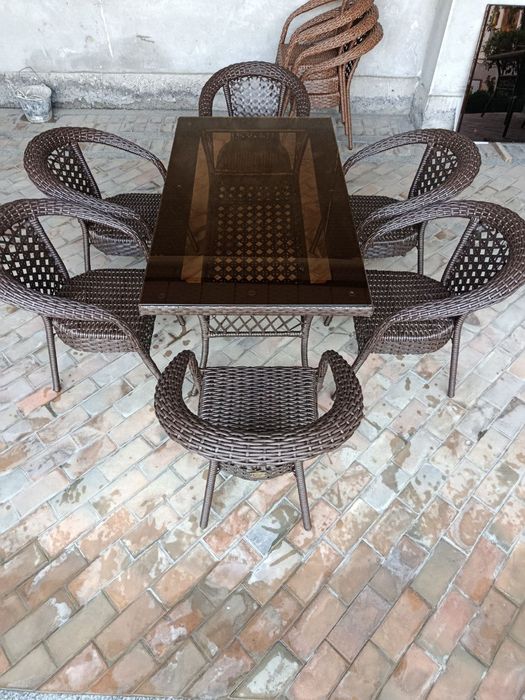 Ратан тукима стол-стуллар