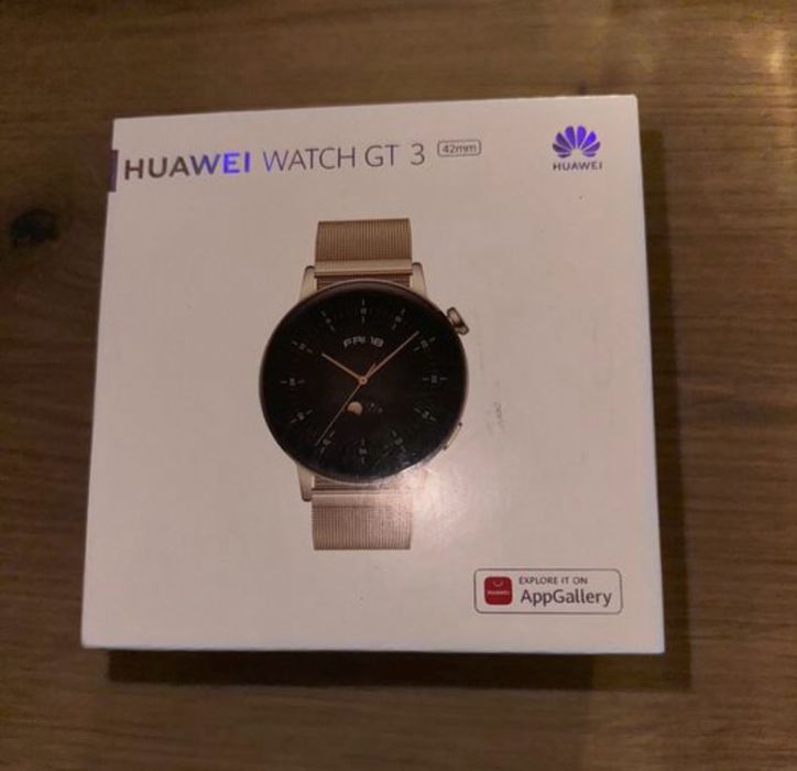 HUAWEI WATCH GT3 42mm Light Gold Milanese Strap