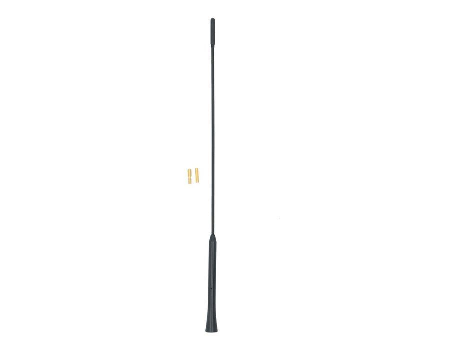 Tija antena auto V16 Carpoint 41 cm cu filet 5 si 6 mm, pentru antene universale de plafon, neagra