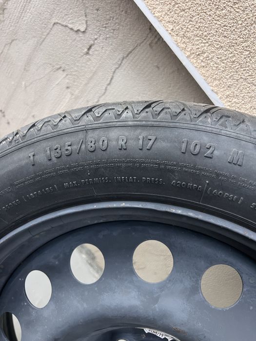 BMW резервна гума