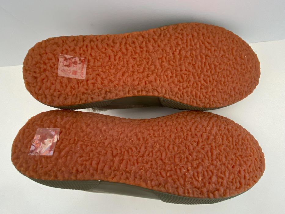 Papuci sport noi cu eticheta, "Superga", 37, unisex, military green