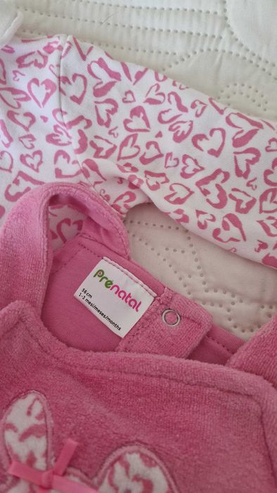 Лот дрешки за момиченце 56 см, 0-3 месеца