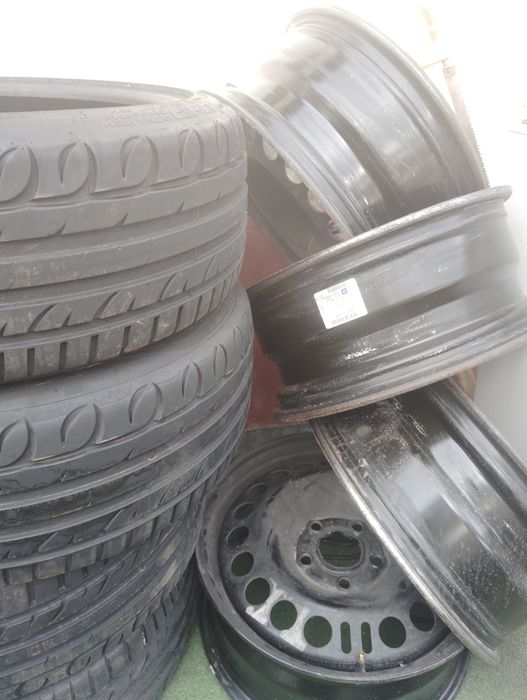 Cauciucuri și jenti de tabla