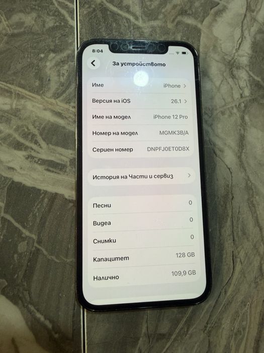 Iphone 12pro.       128