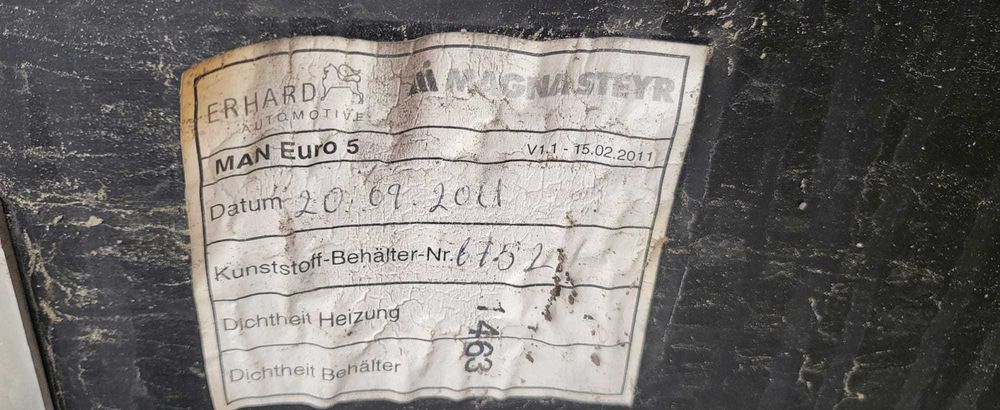 Rezervor adblue 81154025032 MAN TGX generatia [2007 - 2014]