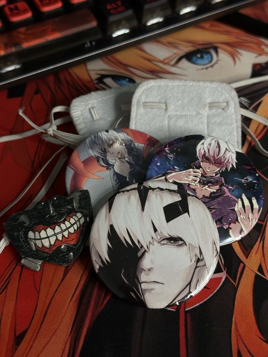 Маска Токийский гуля Канеки