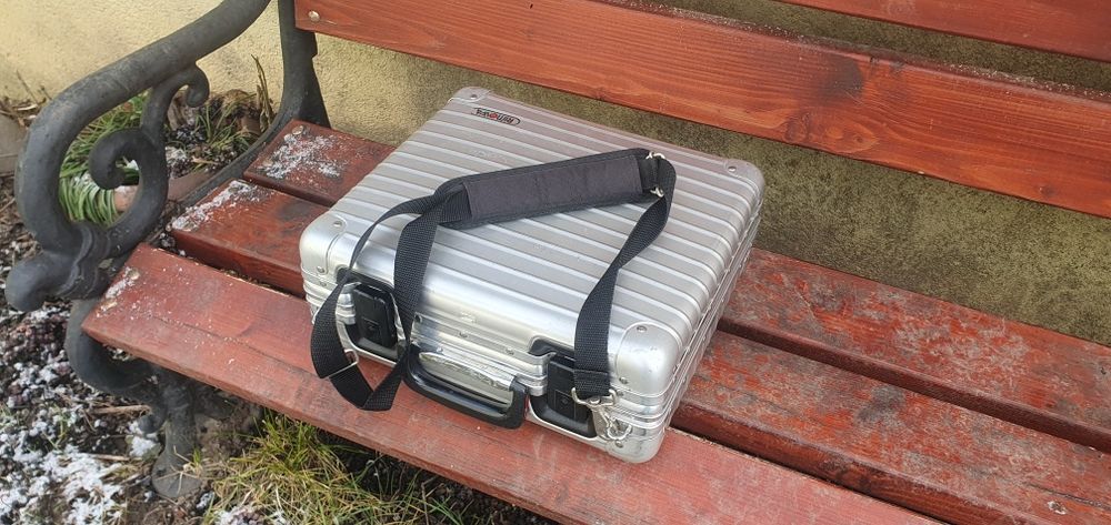 Valiza, geanta, troler, cufar, Rimowa, aluminiu