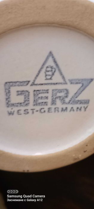 Немска  халба за бира-Gerz-WEST GERMANY