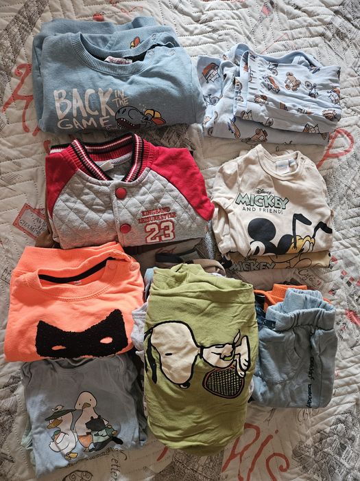 Лот бебешки дрехи за момче