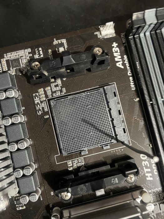 материнская плата с процессором