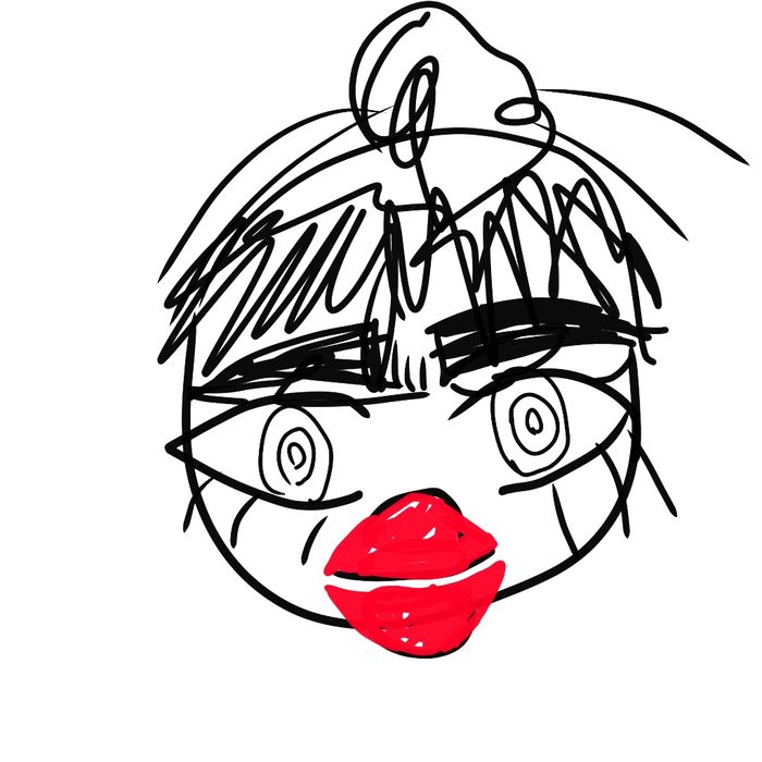 Нарисую вашего врага некрасива за 150 тг пример: